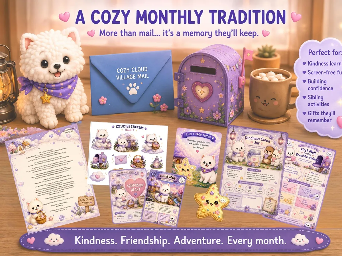 Cozy Cloud Village Snail Mail Club