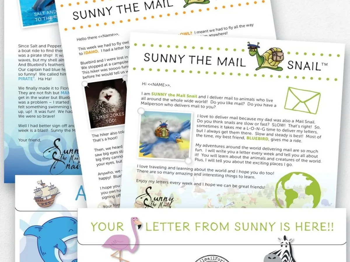 Sunny the Mail Snail